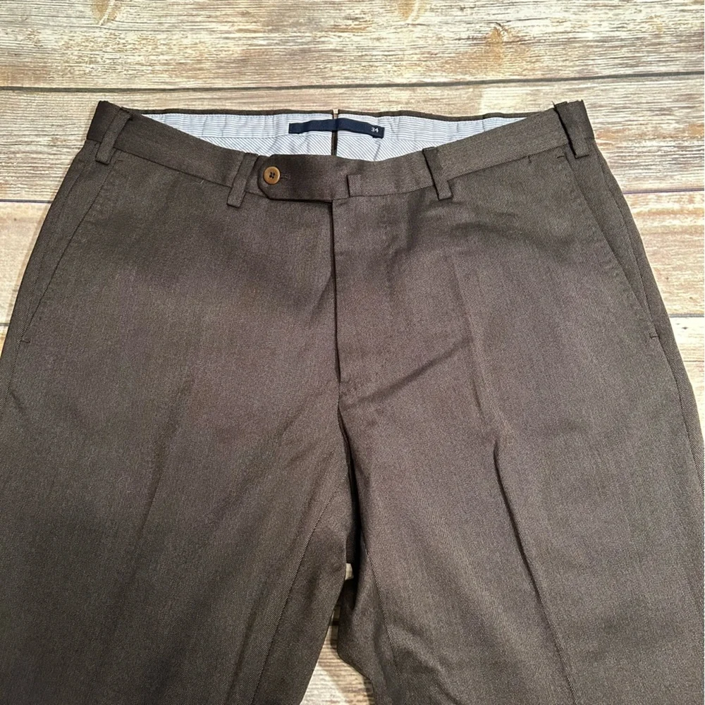 SLOWEAR INCOTEX Wool Dress pants W-34 - Picture 1 of 7